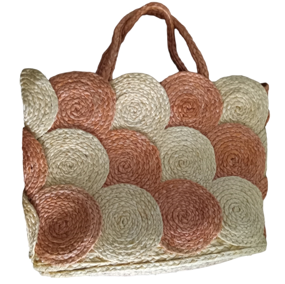 14" Eco Friendly Handmade Fibre Shopping Bag